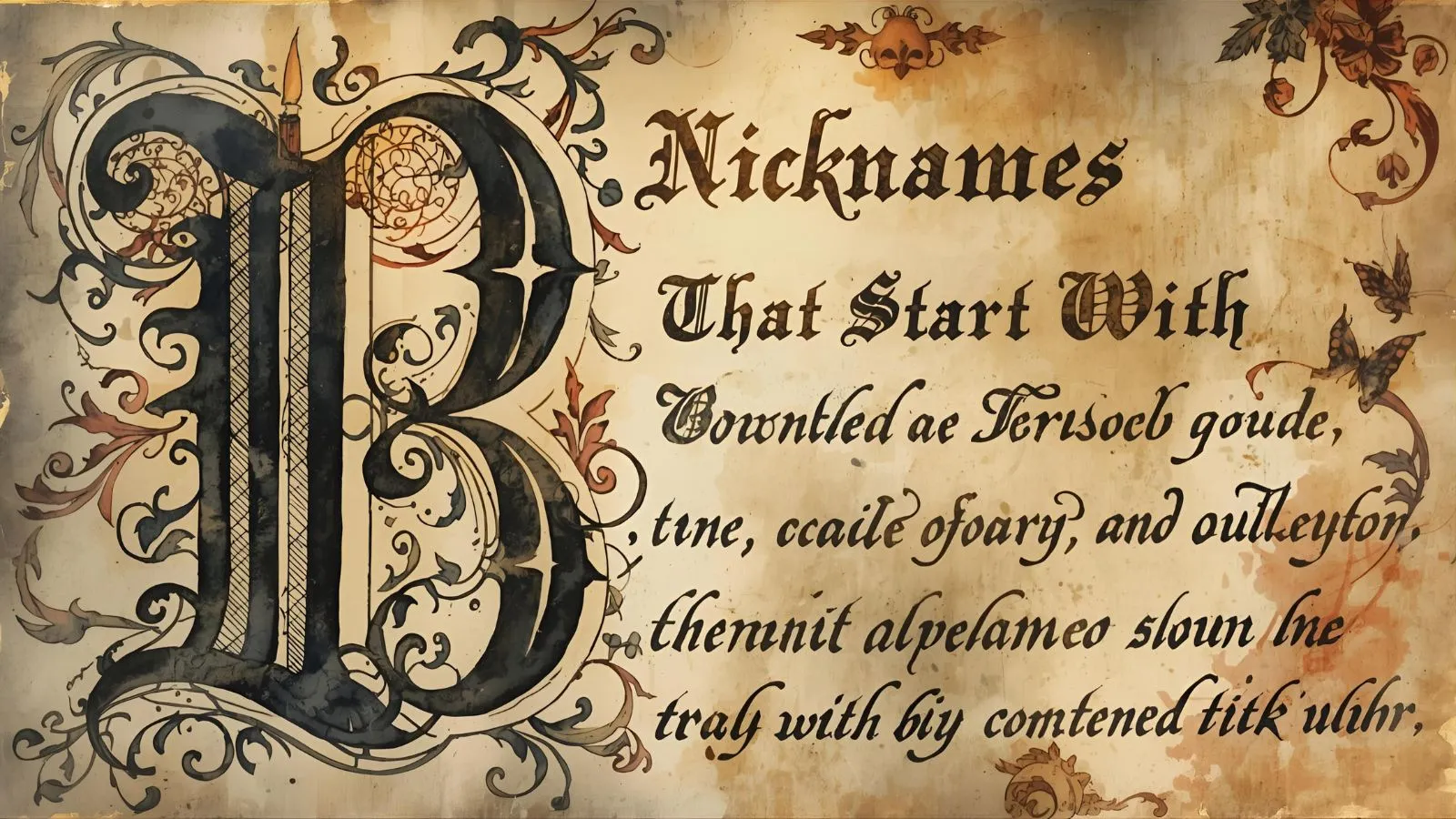You are currently viewing Nicknames That Start With B: 100+ Fun, Cute, and Cool Ideas 🅱️