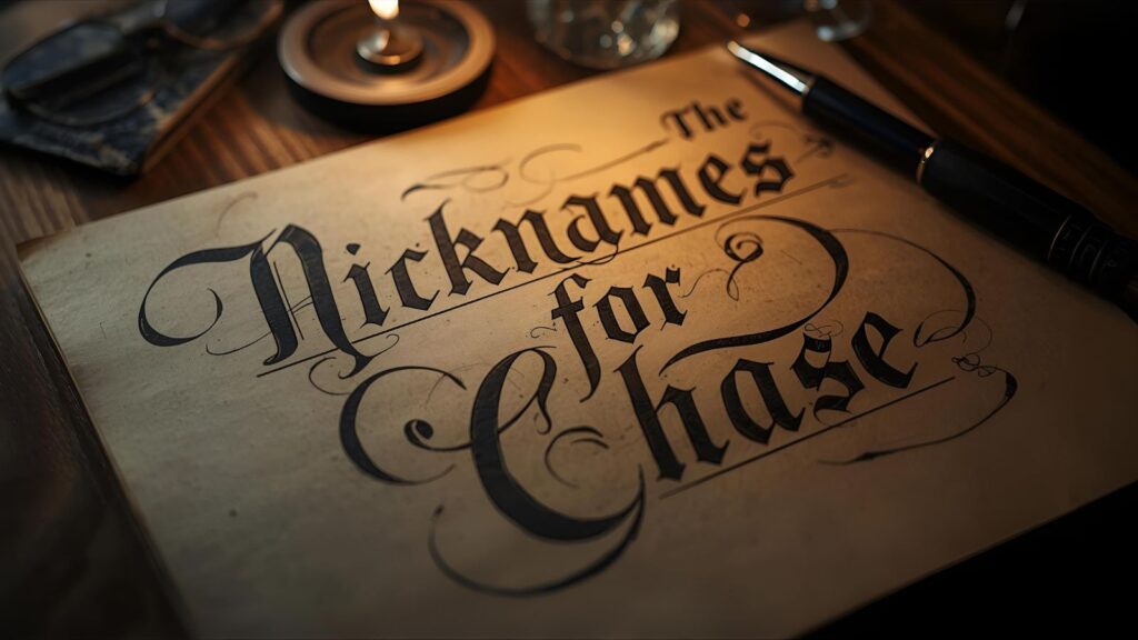 Nicknames for Chase