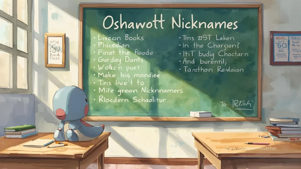 Oshawott Nicknames