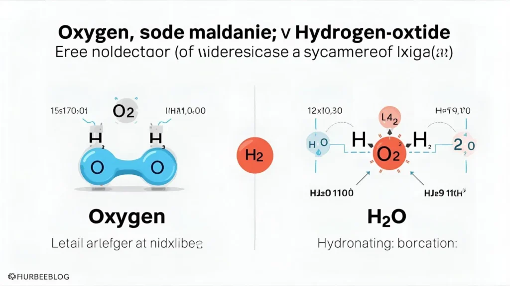 Oxegen vs Hydrogen Oxid