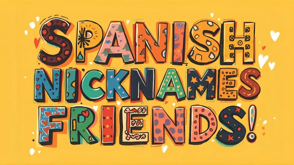 Spanish Nicknames for Friends
