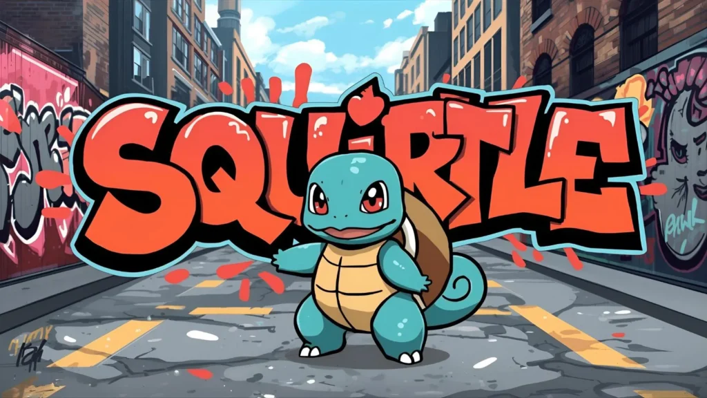 Squirtle Nicknames
