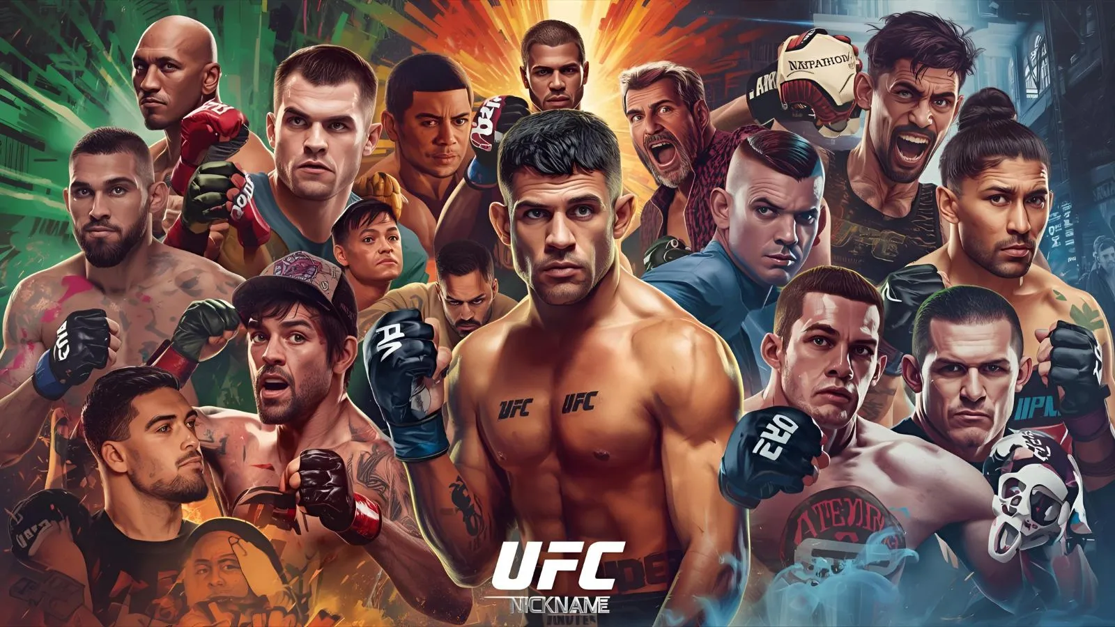 You are currently viewing UFC Nicknames: The Ultimate Guide to Fighter-Inspired Monikers 🥊🔥