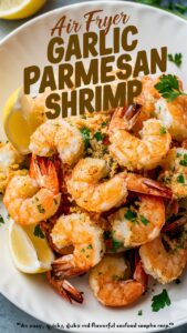 Read more about the article Air Fryer Garlic Parmesan Shrimp: The Ultimate 10-Minute Gourmet Delight 2025