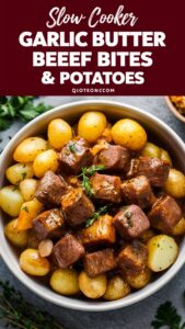 Read more about the article Garlic Butter Beef Bites (Slow Cooker): The Ultimate Comfort Meal for Busy Days 2025