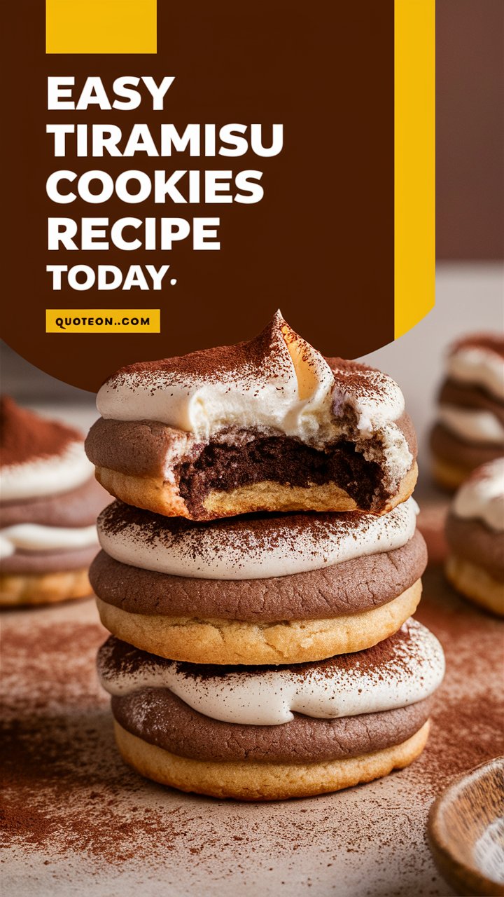 You are currently viewing Tiramisu Cookies Recipe – The Ultimate Italian-Inspired Dessert You’ll Fall in Love With! 2025