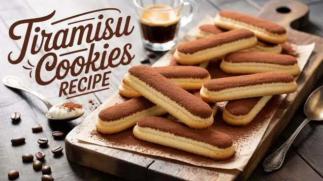 Perfect Tiramisu Cookies