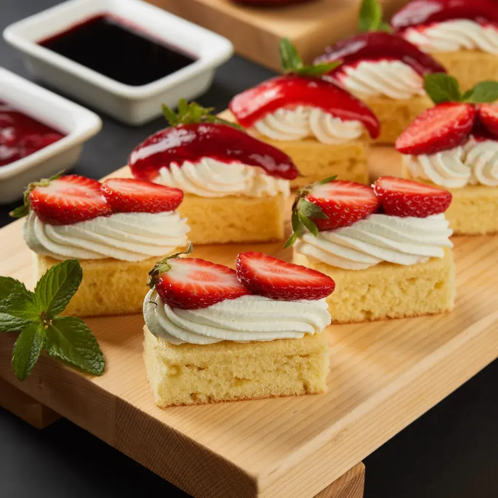 Strawberry Shortcake Sushi