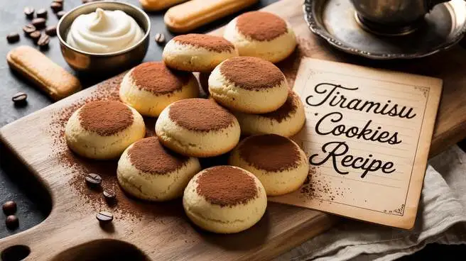 These Tiramisu Cookies