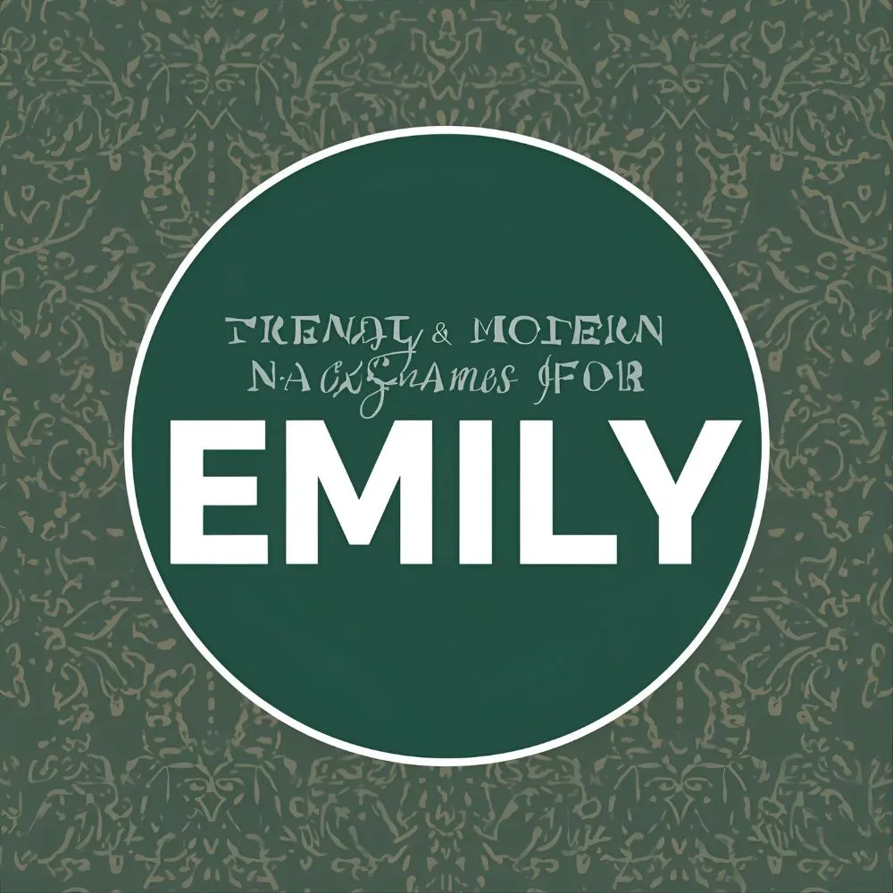 Trendy & Modern Nicknames for Emily