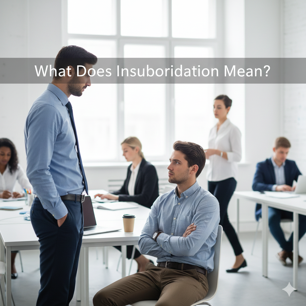 Insubordination Mean