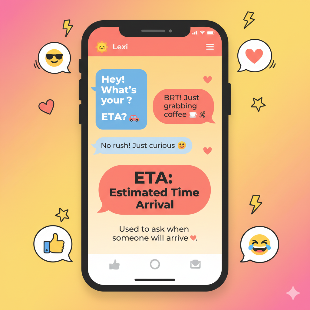 ETA Mean in Text