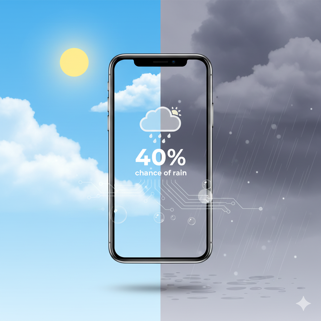 40% Chance of Rain Mean