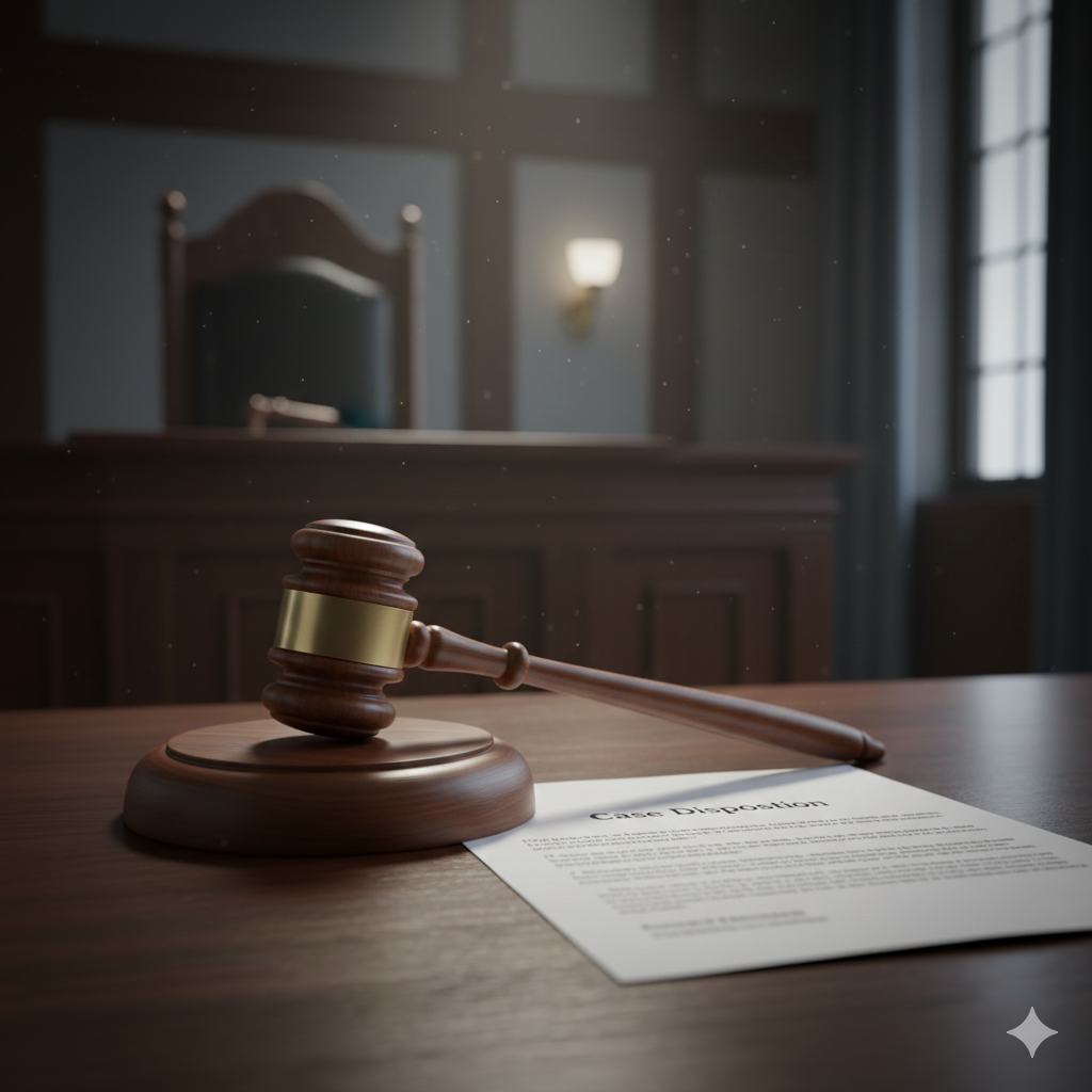 Disposition Mean in Court