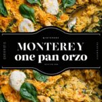 Monterey Chicken Orzo – A Creamy, Flavor-Packed Weeknight Dinner You’ll Make Again and Again