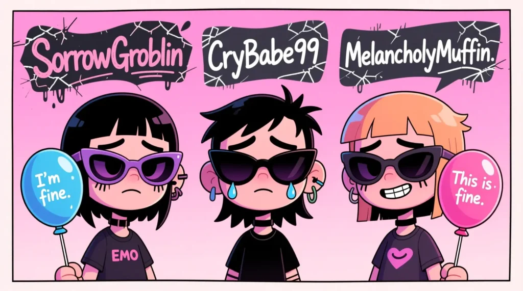 Funny Emo Nicknames