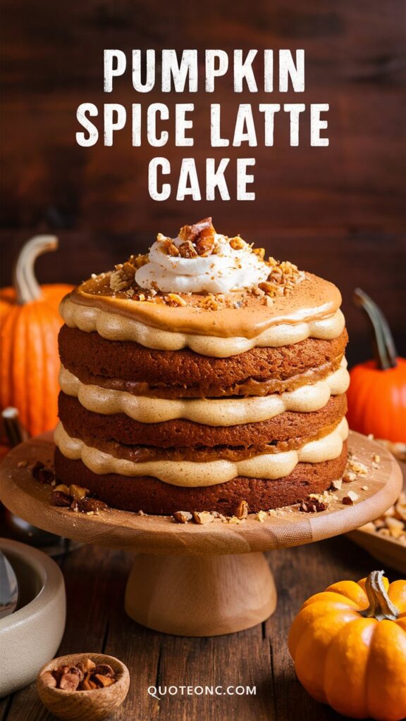 Pumpkin Spice Latte Cake – Fall’s Most Irresistible Treat
