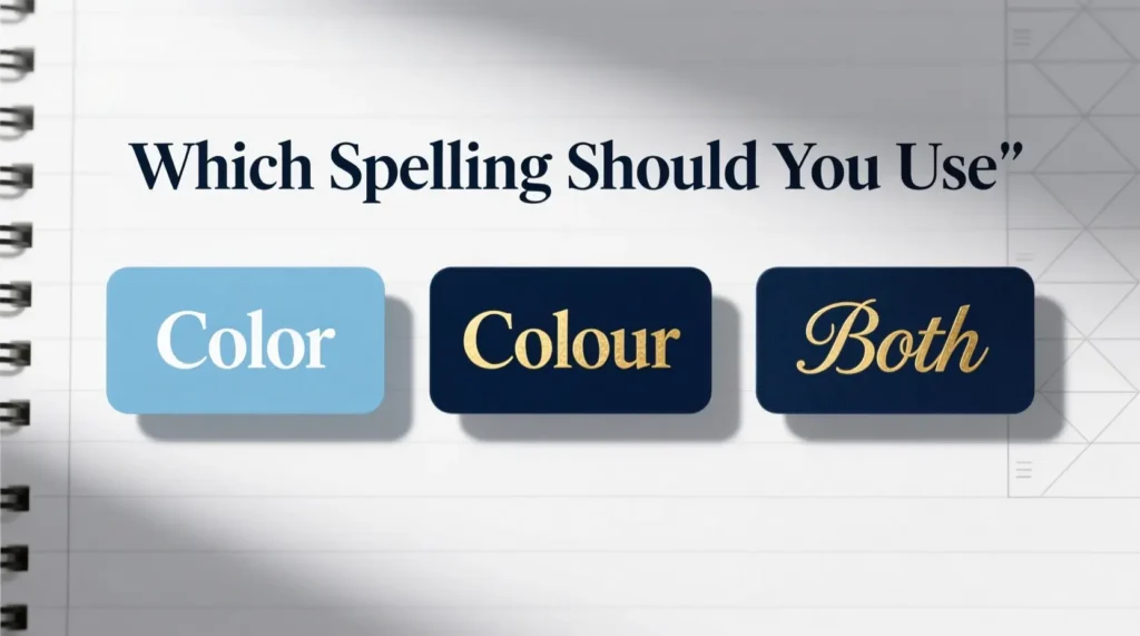 Which Spelling Should You Use