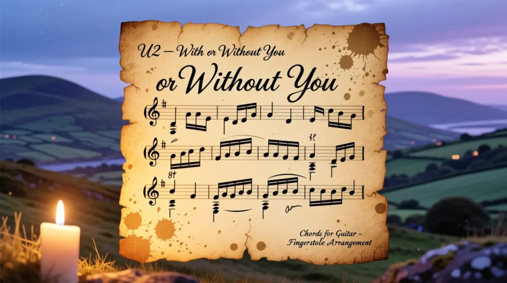 With or Without You Chords