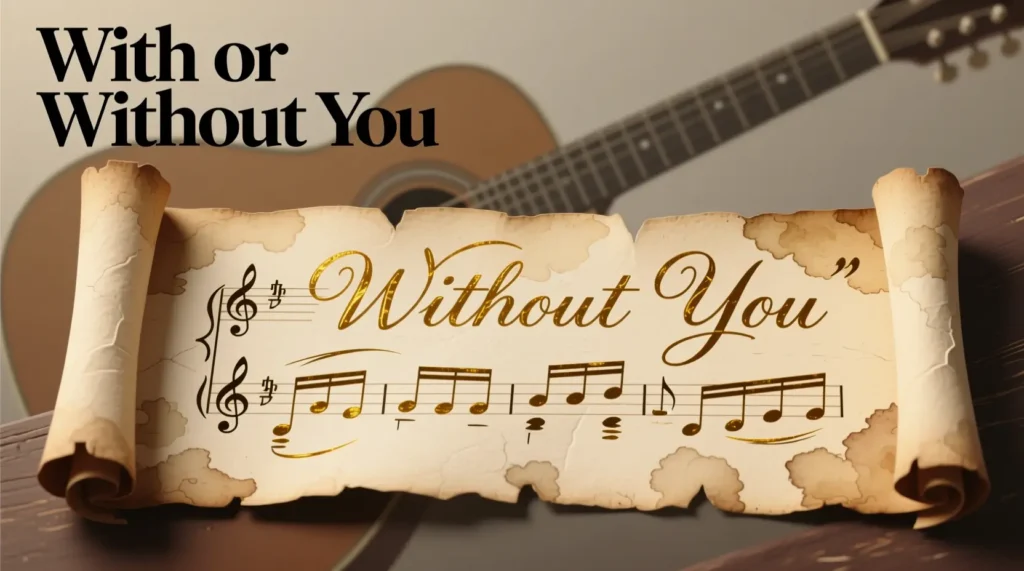 With or Without You Chords