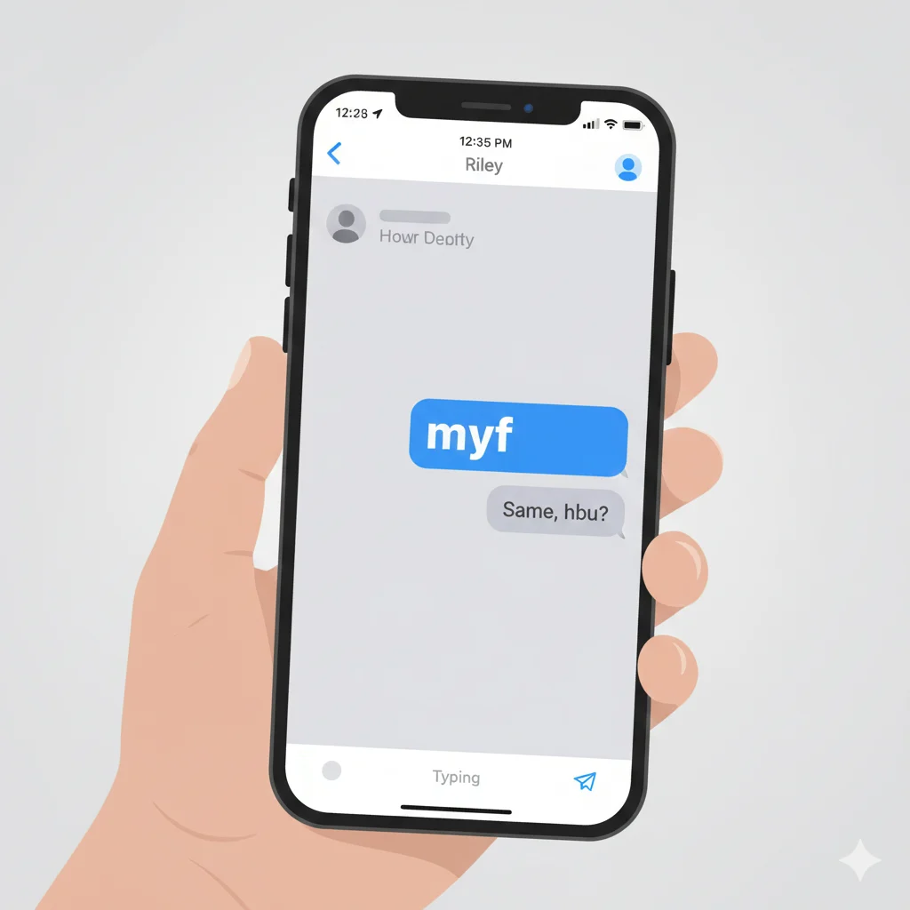 myf meaning in text