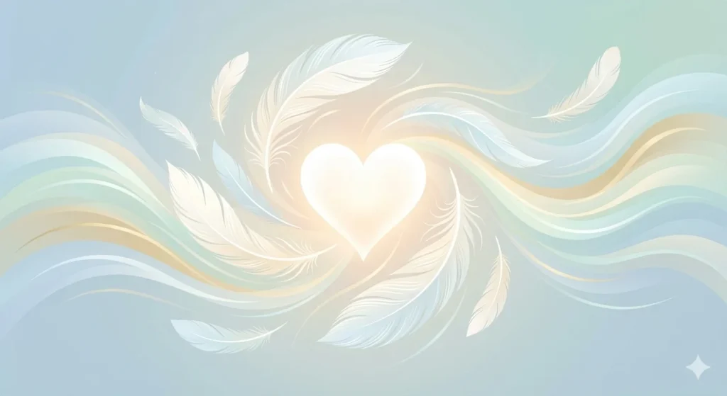 what does a white heart mean