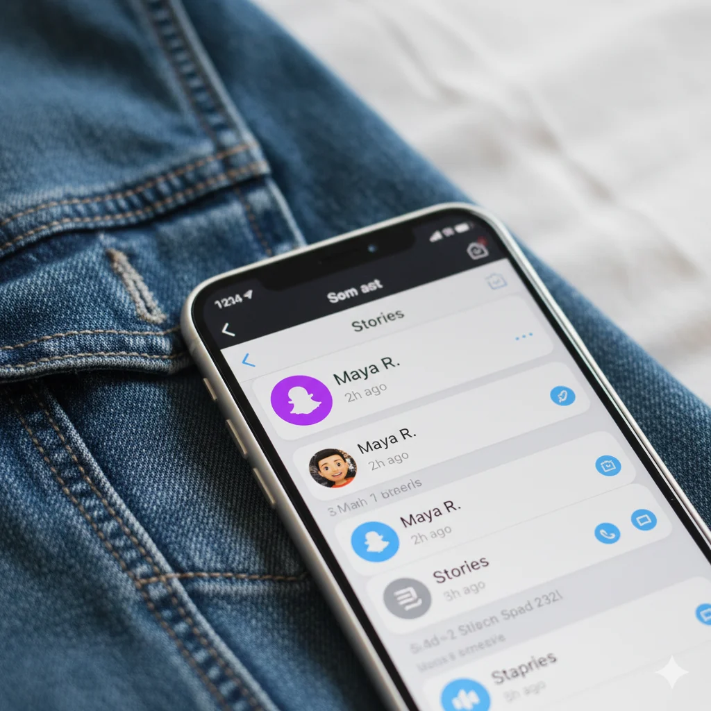 Purple Circle Mean on Snapchat