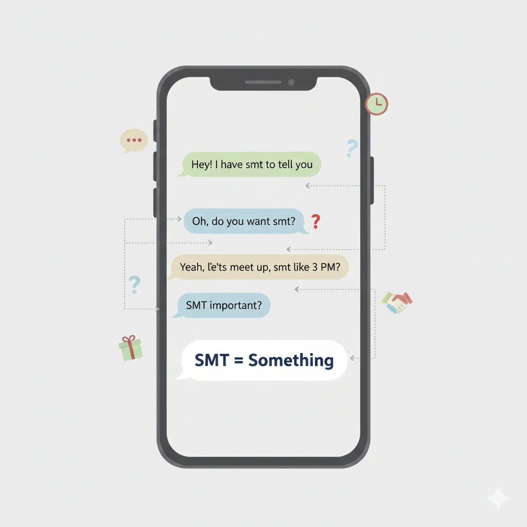 smt full form in chat