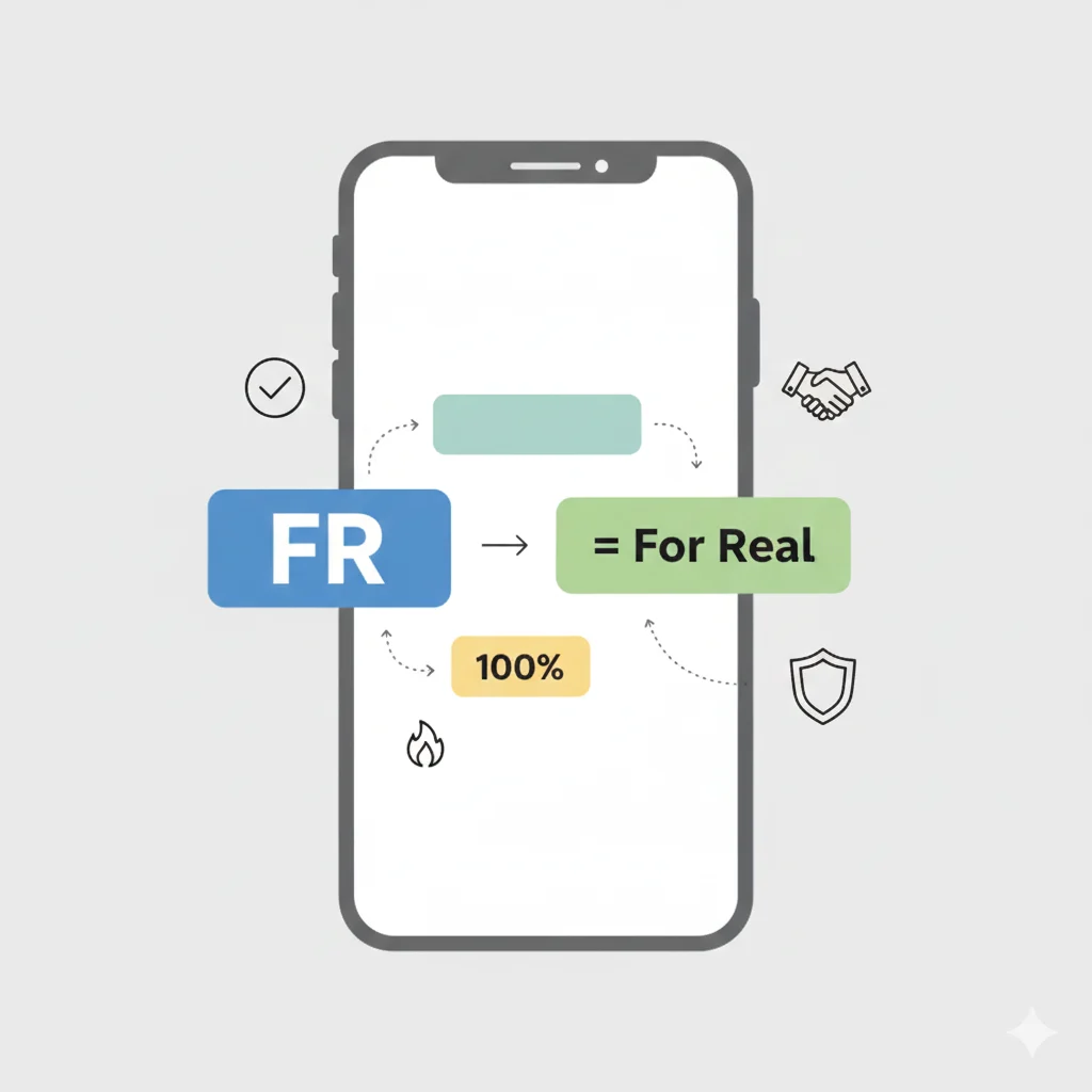 fr full form in chat